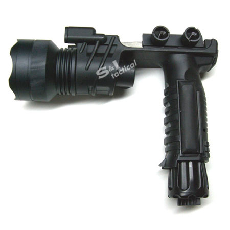 Tactical CREE LED M910 Style Flashlight Picatinny / Weaver Mount